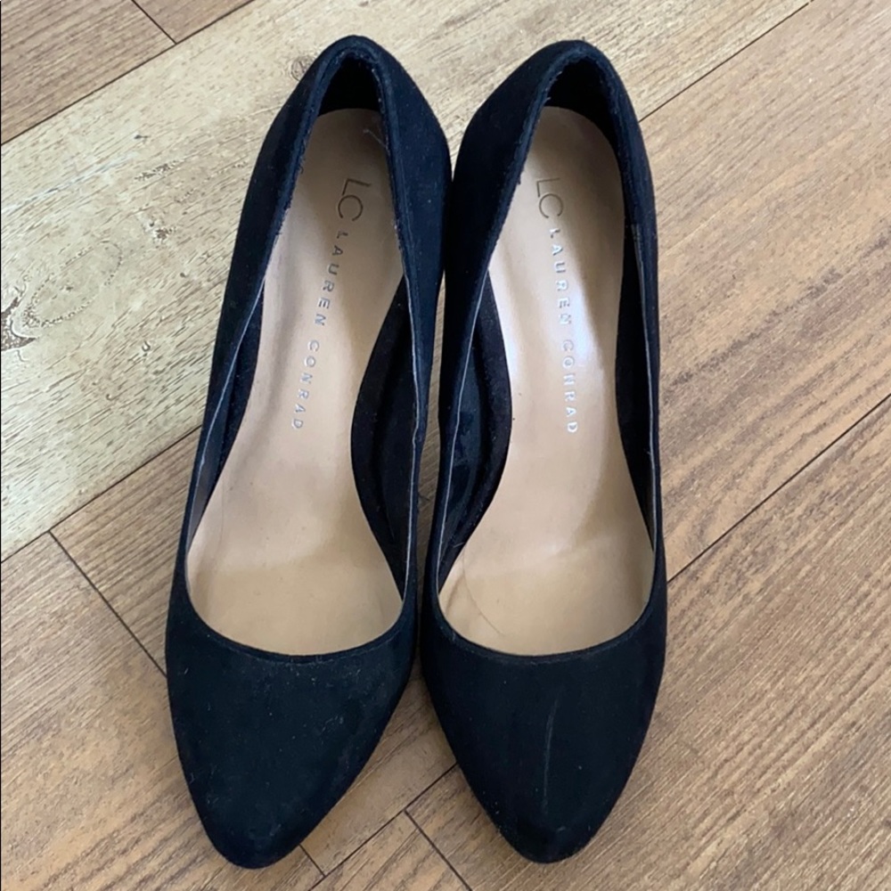 Black heels